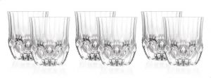 VERRE A EAU RCR ADAGIO 6 PIÈCES